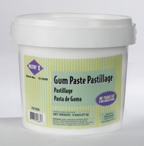 Gum Paste Pastillage – 5 Pound logo