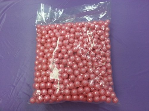 Gumballs Small 1/2 Inch Shimmer Pearl Pink 2.5 Lbs 608 Pieces logo