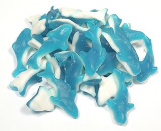 Gummallos Gummy Blue Sharks 1.5 Lb logo