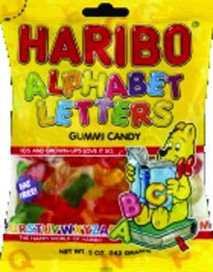 Gummi Alphabet Letters (Pack of 12) logo