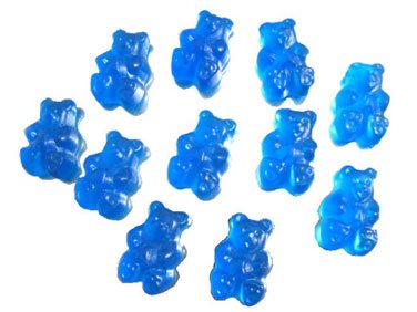 Gummi Bears, Blue Raspberry, 5 Lbs logo