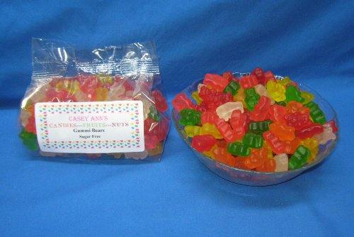 Gummi Bears Candy Sugar Free 1lb Bag logo