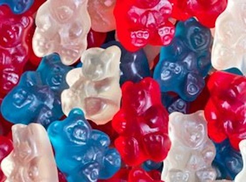 Gummi Bears, Red White & Blue, 5 Lbs logo