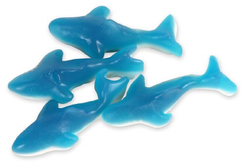 Gummi Blue Shark, 5 Lb logo