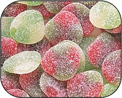 Gummi Gummy Apples Candy 1 Pound Bag logo