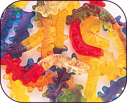 Gummi Gummy Centipedes Candy 5 Pound Bag (bulk) logo