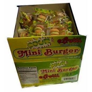 Gummi Sour Burgers (Pack of 60) logo