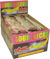 Gummi Sour Gecko Candy 40ct logo