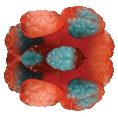 Gummy Brains Gummy Candies 6.6 Pound Bulk Bag logo