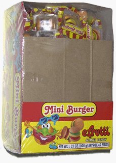 Gummy Burgers – Mini Gummi Burger (approximately 60 Pieces) logo