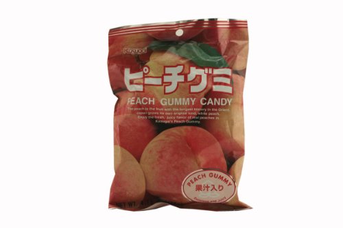 Gummy Candy (with Real Peach Juice) – 3.59oz [pack of 3] logo