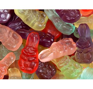 Gummy Easter Bunny Bunnies 1 Pound Bag (1lb) logo