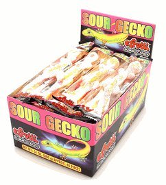 Gummy Geckos – Sour 40ct Box logo