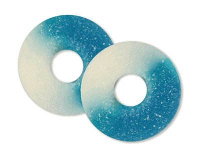 Gummy Rings, Blue Raspberry, 4.5lb logo