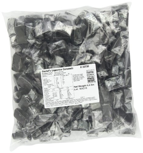 Gustaf’s Dutch Licorice, Caramels, 4.4-pound Bag logo