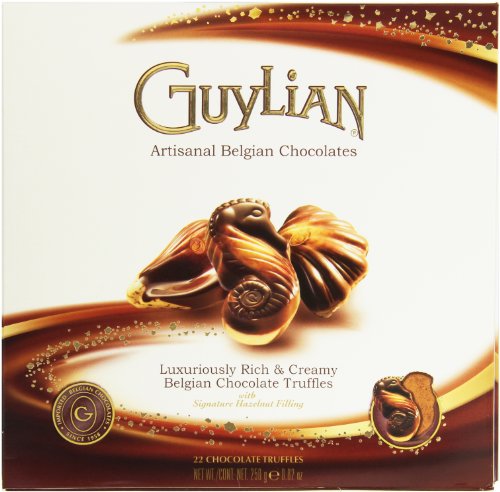 Guylian Belgium Chocolates 22 Piece Artisanal Seashell Truffles With Signature Hazelnut Filling, 8.82 Ounce logo