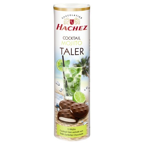 Hachez Cocktail Mojito Taler Dark Chocolate 100g (6-pack) logo