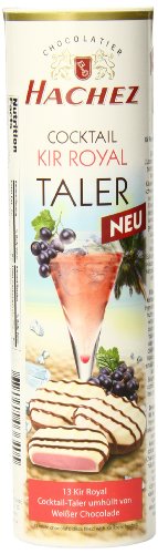 Hachez Premium Cocoa Chocolate Bar, Kir Royale, 3.5 Ounce logo