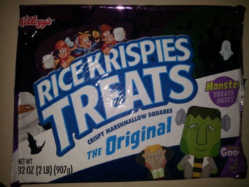 Halloween Kellogg’s Rice Krispies Treats Crispy Marshmallow Squares For Decorating logo