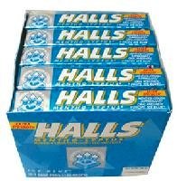 Halls (Pack of 40) Stick Honey/lemon logo