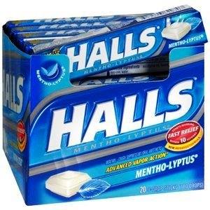 Halls (Pack of 40) Stick Ice Blue logo