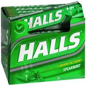 Halls (Pack of 40) Stick Spearmint logo