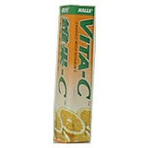 Halls (Pack of 40) Stick Vit-c Citrus Orange logo