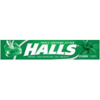 Halls Spearmint, 20-count Packages logo