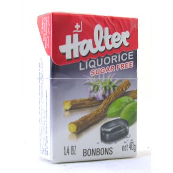 Halter Bonbons Liquorice X 40g logo