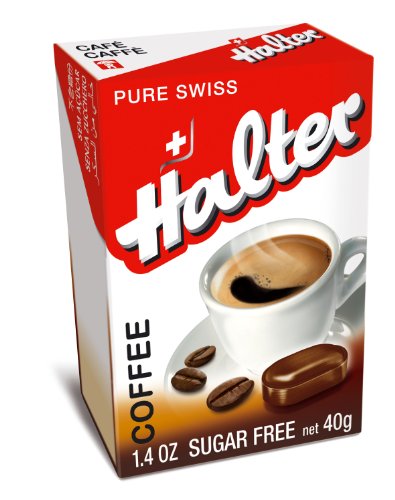 Halter Sugar Free Candies, Coffee, 1.4000 ounce (Pack of 8) logo