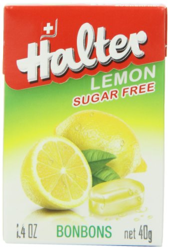 Halter Sugar Free Candies, Lemon, 1.4000 ounce (Pack of 8) logo