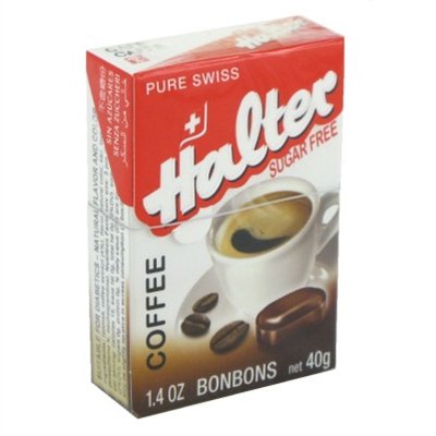 Halter Sugar-free Coffee 1.4oz Bonbons (16 Pieces) logo