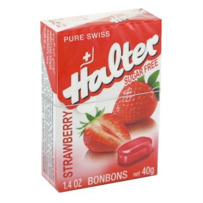 Halter Sugar-free Strawberry Bonbons(16 Pieces) logo