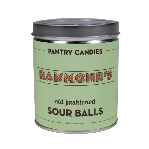 Hammond’s Candies All Natural Sour Balls logo