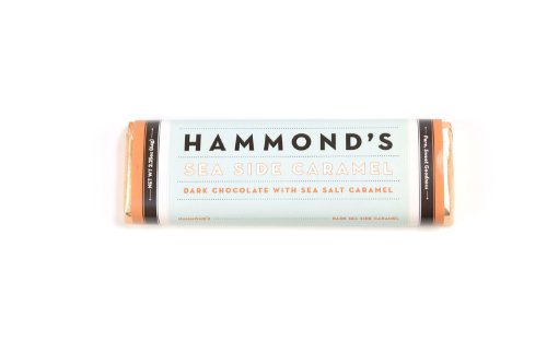 Hammond’s Candies Chocolate Bar Dark Sea Side Caramel logo