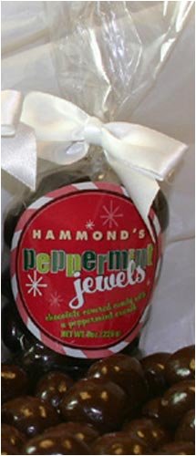 Hammond’s Candies Chocolate Peppermint Crunch logo