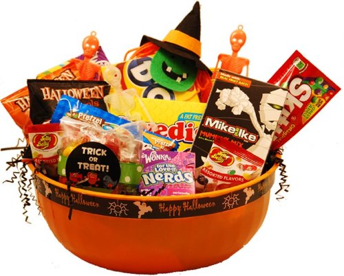 Happy Haunting Halloween Gift Basket logo