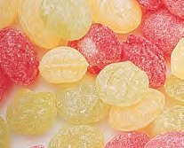 Hard Fruits Assorted Drops 1lb Bag logo