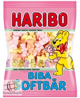 Haribo Biba Soft Bear logo