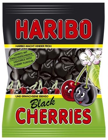 Haribo Black Cherry 2 Bags (each 200g) logo