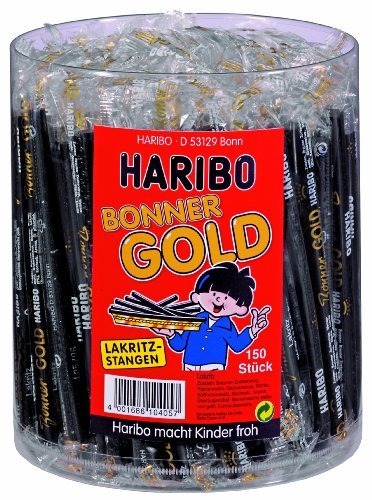 Haribo Bonner Gold 150 Stangen, 1er Pack (1 X 2.7 Kg) logo