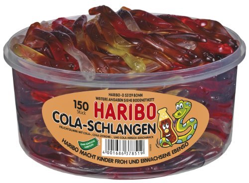 Haribo Cola-schlangen, Tub logo