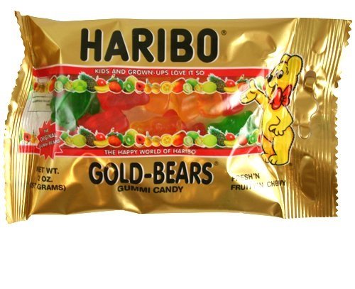Haribo Gold Bears 2oz (2 Pack) Total 48 Packs logo