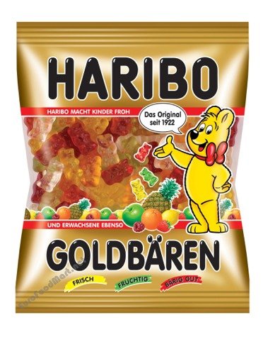 Haribo Gold Bears Gummi Candy 200 G logo