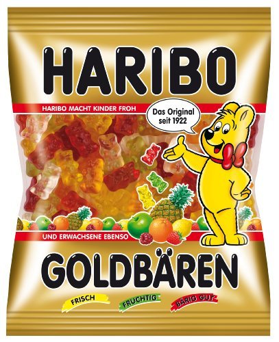 Haribo Goldbaren ( Gold Bears ) – Pack of 6 X 200 G logo