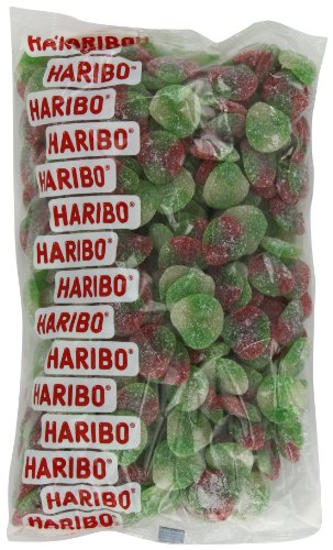 Haribo Gummi Candy, Gummi Apples, 5-pound Bag logo