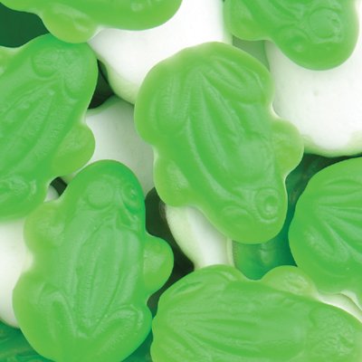 Haribo Gummi Frogs: 5lb Case logo