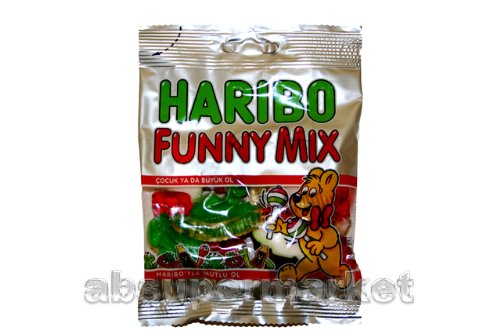 Haribo Halal Funny Mix 100g (aromali Karisik Yumusak Seker) logo