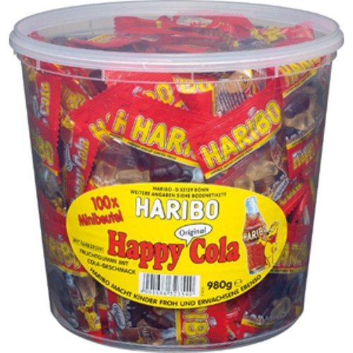 Haribo Happy Cola, 1er Pack (1 X 980 G) logo