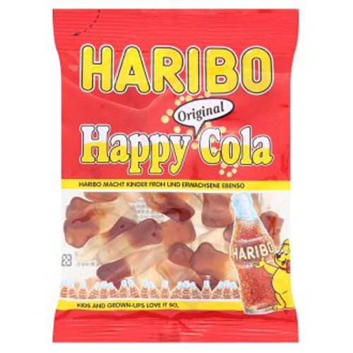 Haribo Happy-cola Cola Flavour Gums 100g logo